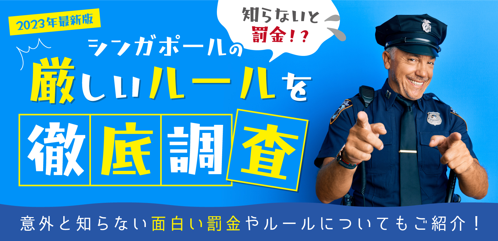 シンガポール 法律 厳しい