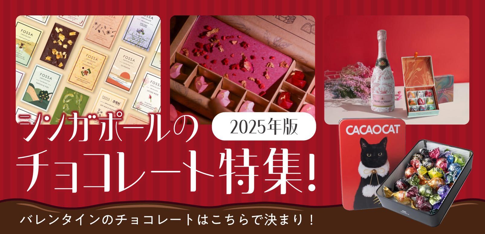 2025年版】シンガポールのチョコレート特集！バレンタインの